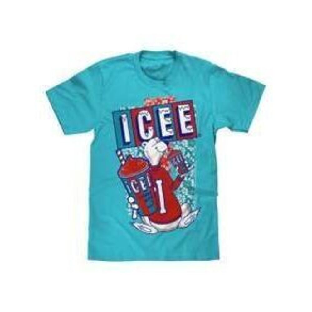 Hawaiian ICEE Polar Bear T-Shirt - Blue